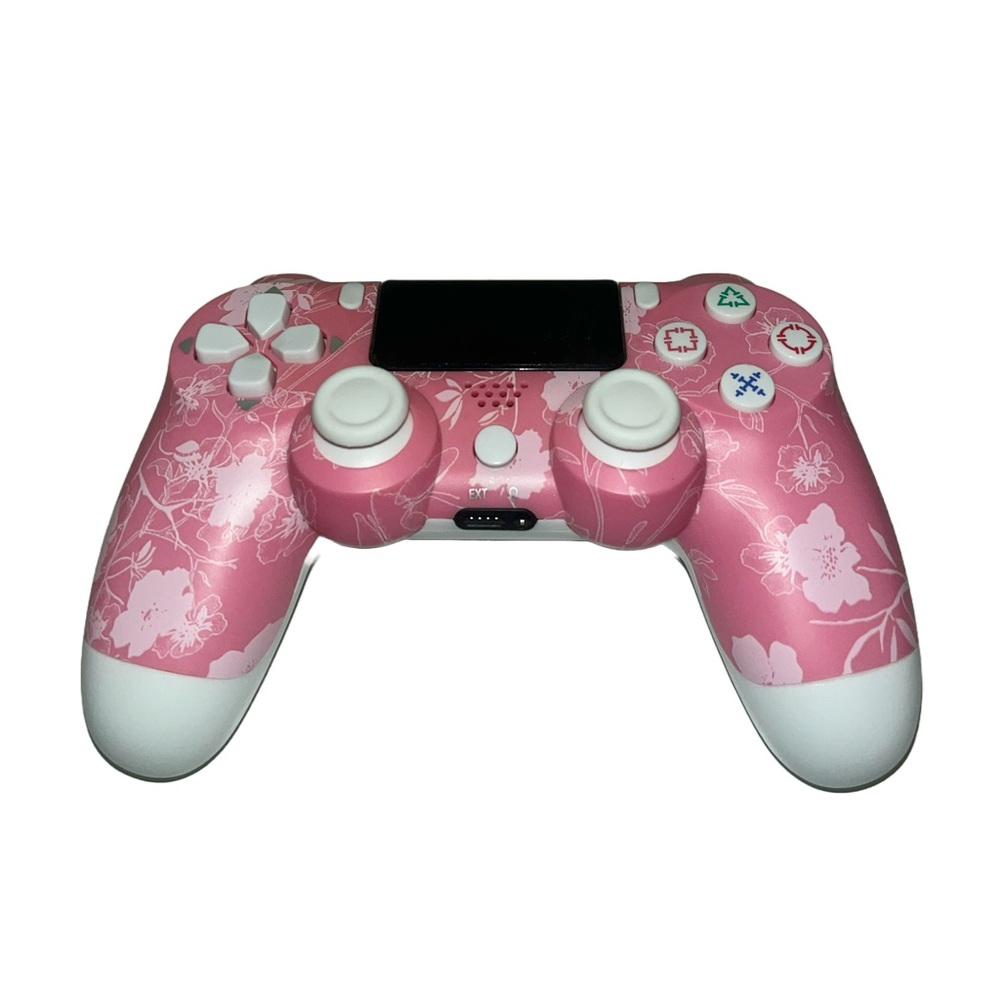 Pink Floral Controller for PS4